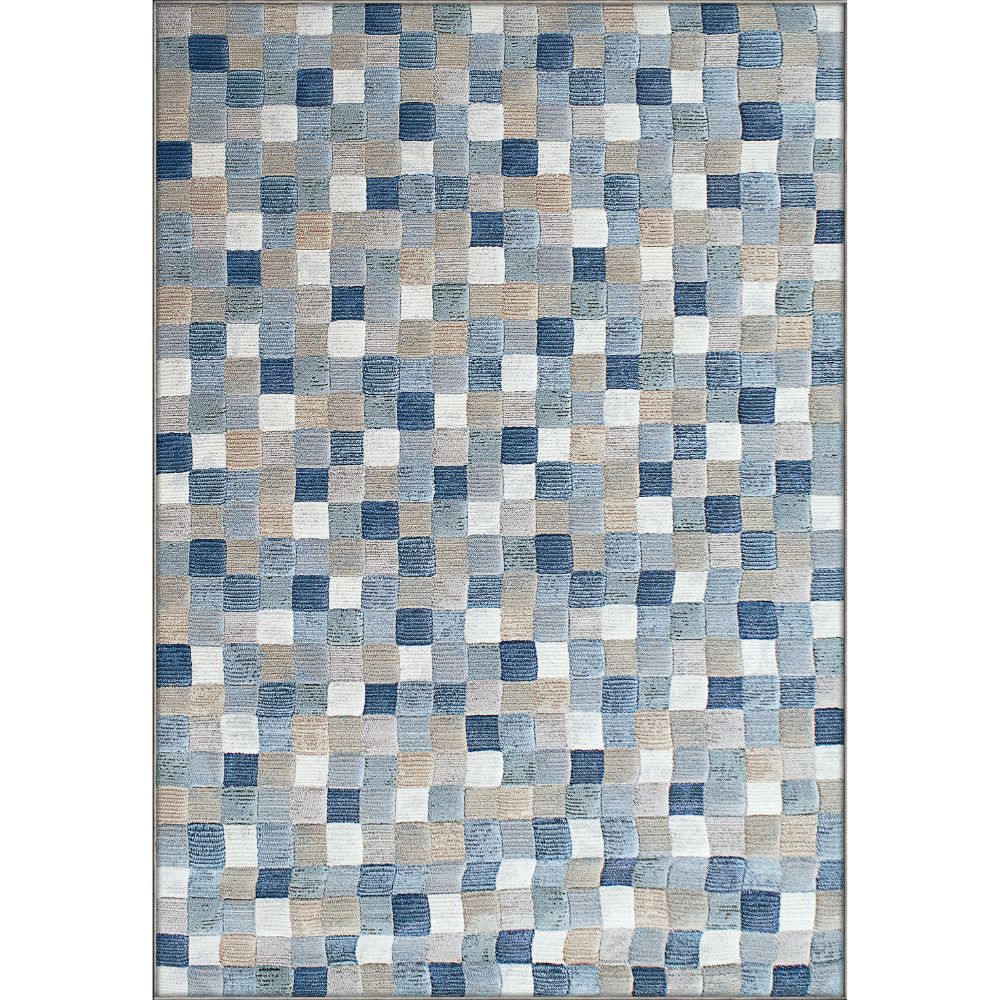 Dynamic Rugs 63339-6121 Eclipse 3.11 Ft. X 5.7 Ft. Rectangle Rug in Multi/Blue
